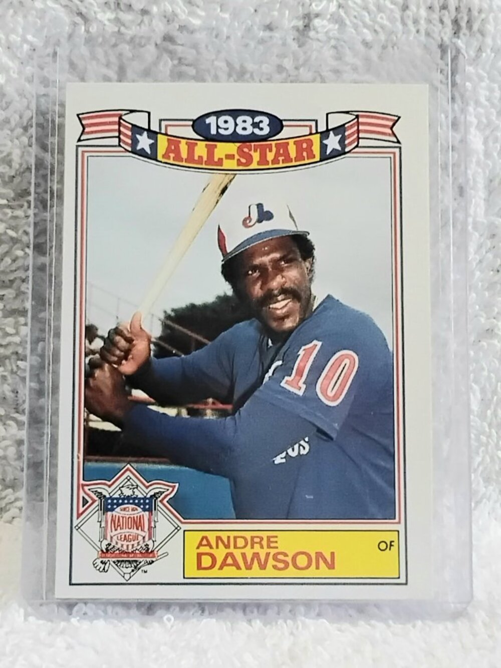 5/$20 Mint 1983 Topps Andre Dawson All-Star Commemorative MLB Card 18!!